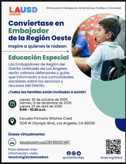 Embajador educacion especial